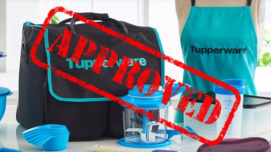 tupperware approved