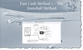 the snowball method