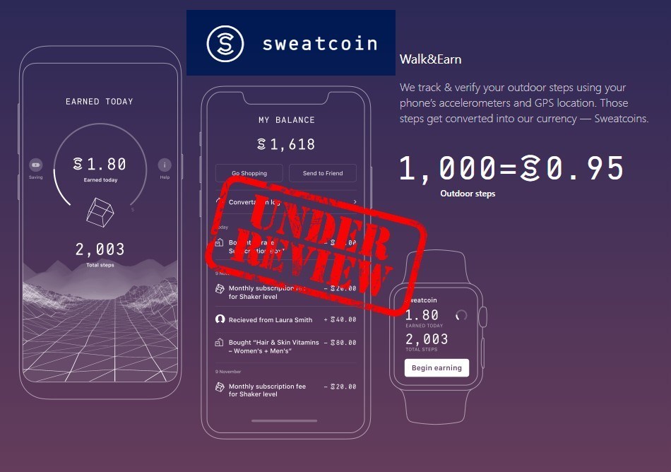 is Sweatcoin a scam