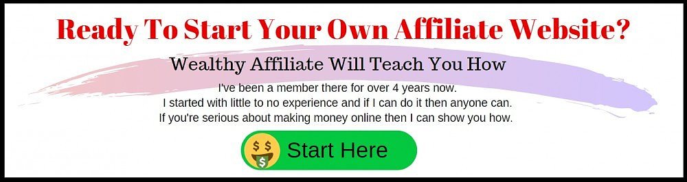 start your own affiliate website