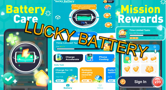 Lucky Battery app review