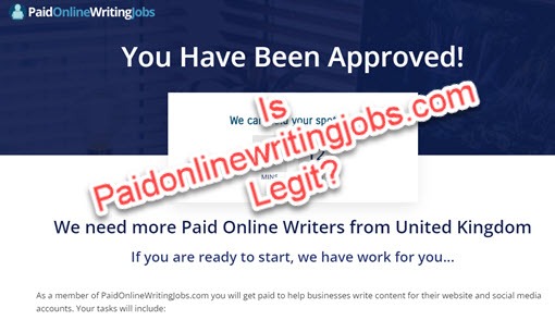 Is Paidonlinewritingjobs.com Legit