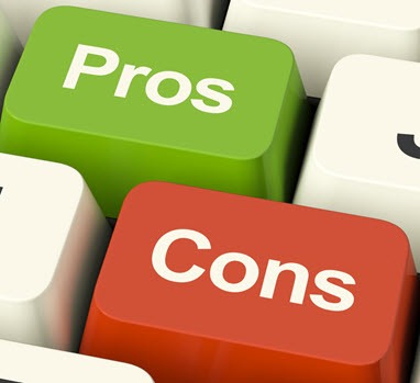 pros and cons of survey compare